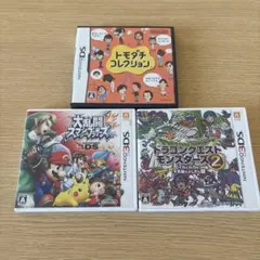 Nintendo 3DS DS ソフト 3本セット 2本説明書付き