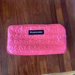 コンバース 筆箱 蛍光ピンクのサムネイル