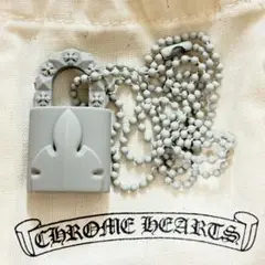 ⭐︎kpy⭐︎CHROME HEARTSラバー クロス ネックレス　グレー 楽天市場】CHROME HEARTS 銀座店 クロムハーツ スモールCHクロス
