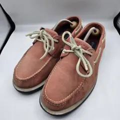 ROCKPORT/ロックポート レザーデッキシューズ【25.5】ワイド 幅広のサムネイル