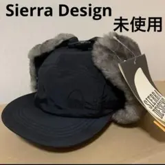 SIERRA DESIGNS フライトキャップ ブラック ファー付き