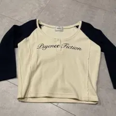 W.W.G 長袖トップス Fサイズ アイボリー/ネイビー