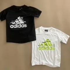 アディダス 130 キッズ Tシャツ　2枚セット