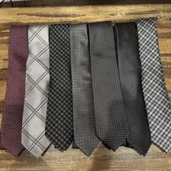 ネクタイ まとめ売り 7点 バラ売り不可