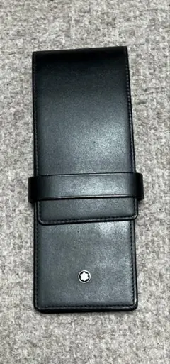 モンブラン　★極上保管ボルドー美品★ヴィンテージ本革セパレート型ペンポーチ3本差 モンブラン☆極上保管ボルドー美品☆ヴィンテージ本革セパレート型