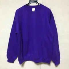 新品 GILDAN ギルダン 長袖トレーナー パープル 紫 M