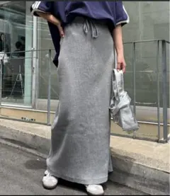 CIAOPANIC TYPY すっきりシルエット リブスカート Mサイズ