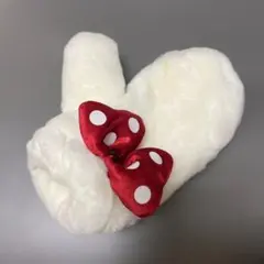 ディズニー　ミニーちゃん　手袋　ミトン　グローブ ファー