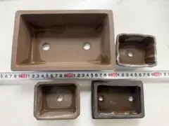 盆栽鉢　9個セットのサムネイル