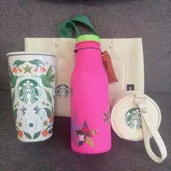 ☆新品☆STARBUCKS！お得2点セット♪タンブラー.ポーチ.小物入れ水筒等 