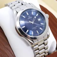 稼働 OMEGA Seamaster 腕時計 デイト ブルーウェーブ 3839のサムネイル
