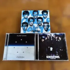 【美品】三代目 J Soul Brothers GENERATIONS 3枚