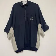 CUTTER & BUCK 半袖シャツ XL ネイビー/ベージュ