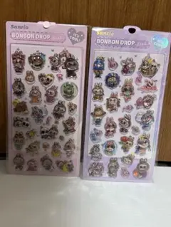 ボンボンドロップシール ラブブ 2セット　新品未使用