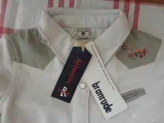 ★新品タグ付★ branrude 長袖シャツ120㎝ 綿100%　定価4600円