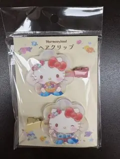 ハローキティ ヘアクリップ 2個セット