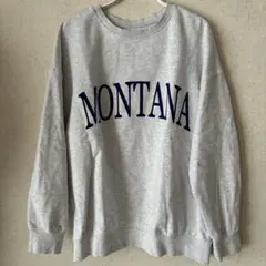 値下げ プールスタジオアリヴィエ プリントロゴスウェット M