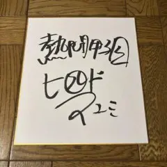 ★ひろドラ★値下げ★激レア★ 宮下瞳 木之前葵 直筆サイン入り色紙 ☆ひろドラ様専用☆値下げ☆激レア☆ 宮下瞳 木之前葵 直筆サイン入り