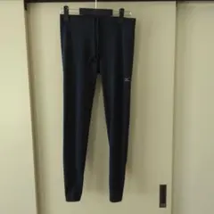 MIZUNO ミズノ ランニング ロングパンツ　スパッツ　 ネイビー