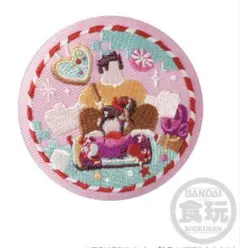 刺繍缶バッチ ディズニー刺繍缶バッチ2