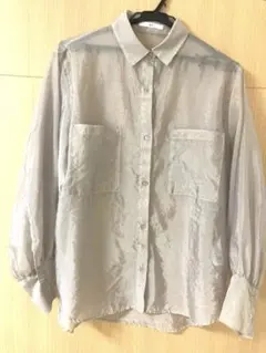 S L Y 透け感シアーシャツのサムネイル