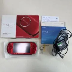 Sony PSP 3000 Radiant Red 本体など