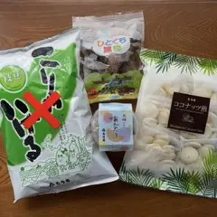 もち吉 菓子詰め合わせ 4種セット(不織布バック&ミニ巾着付き)のサムネイル