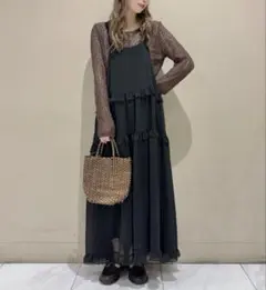 Petit Fleur シアーティアードキャミワンピのサムネイル