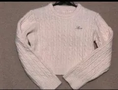 ケーブルニット 長袖 レディース