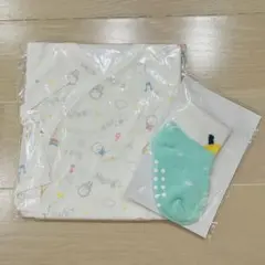 たまひよ　ビームス　ひよちゃん肌着　コンビ肌着　カラダノート　クリームソーダ靴下