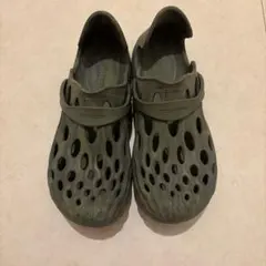 MERRELL HYDRO MOC ホワイト グレー サボサンダル