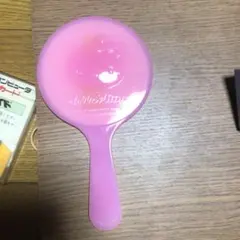 ピンクのハローキティーキャラクター平面鏡
