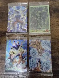 ドラゴンボール トレーディングカード 4枚セット