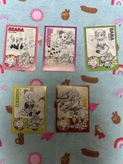 アトレ　りぼん　コラボ　ステッカー　5種