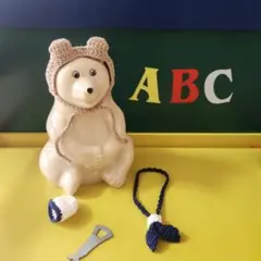 しろくま貯金箱　本体　着せ替え　まとめ売り　北欧　ハンドメイド