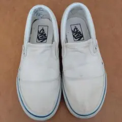 VANS スリッポン ホワイト スニーカー