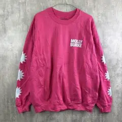 Fanjoy × Molly Burkeバックプリントスエット/オーバーサイズ