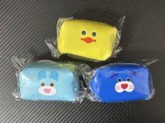 mojojo キャラメルポーチ 3点セット