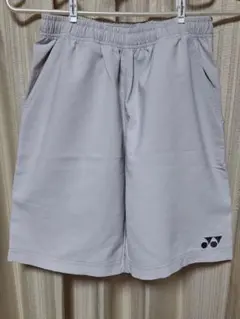 YONEX ハーフパンツ ライトグレー JP S　②