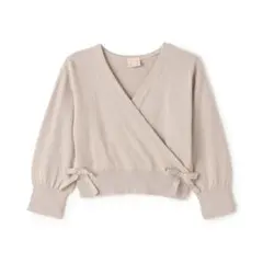 新品　プティマイン　バレエ　ニット　カシュクール　キッズ