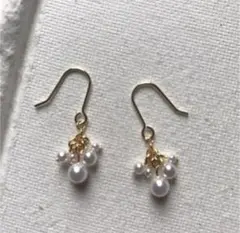 No.986再①、ハンドメイドピアス、イヤリング