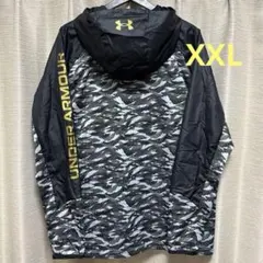美品　大きいサイズ　アンダーアーマー ハイブリッドフルジップジャケット XXL
