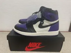 NIKE Air Jordan 1 Retro High OG コートパープルのサムネイル