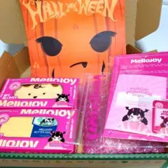 mellojoyスクイーズ Newバター &チーズベア【 ハロウィン限定袋付き】