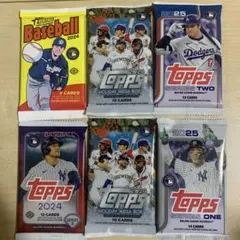 topps 未開封パック　6個