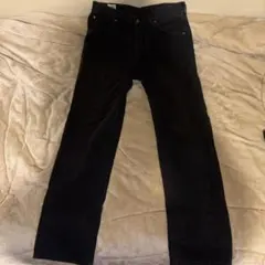 Lee ブラック ストレートデニム 33×33 70s～80s