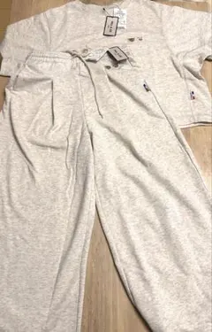 【未使用・新品タグ付 】PAUL&JOE PARIS ルームウェア上下M-L 猫のサムネイル