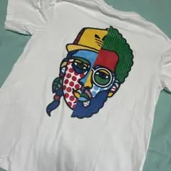 adidas カラフルアート Tシャツ