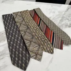 メンズネクタイ（茶色系）