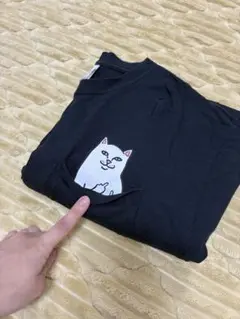 RIPNDIP／黒ロンT
